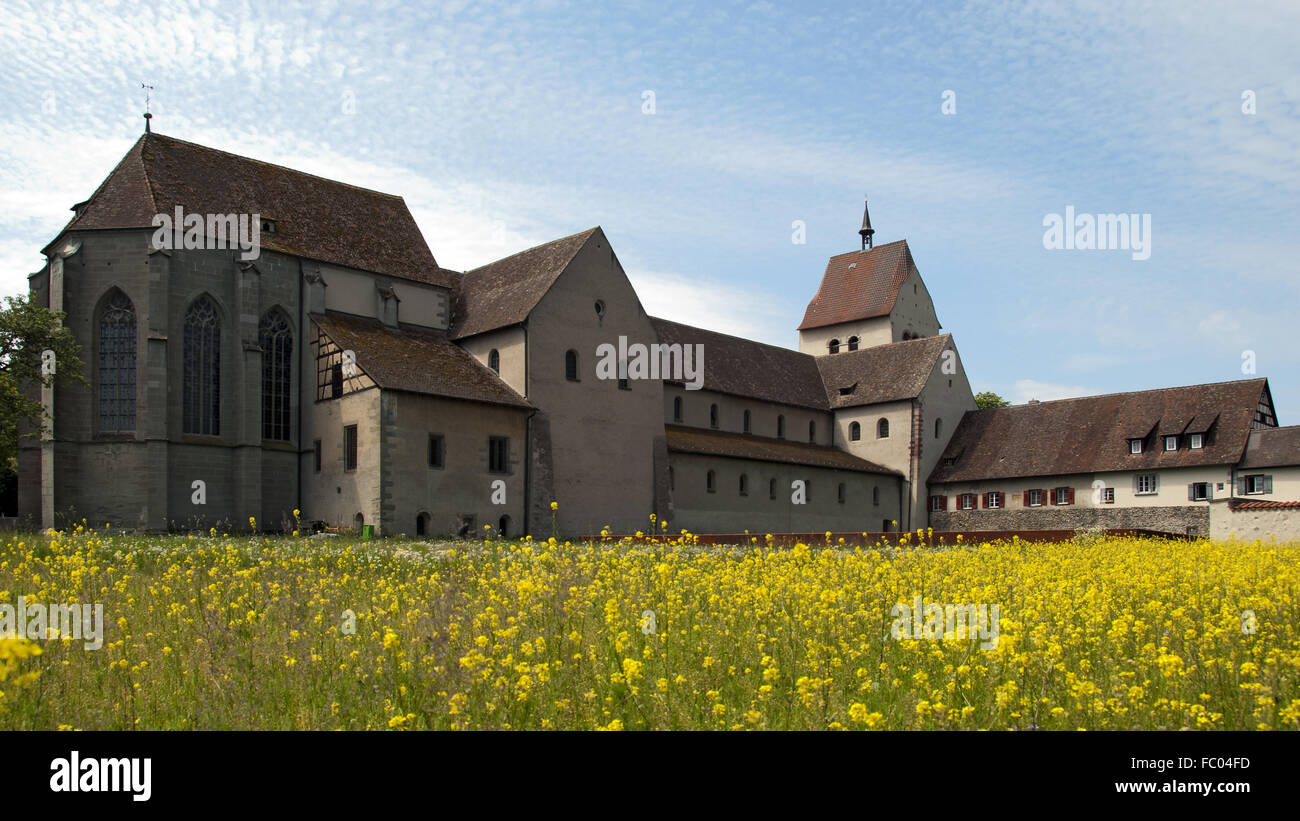 Benedictine monastery  Reichenau Stock Photo