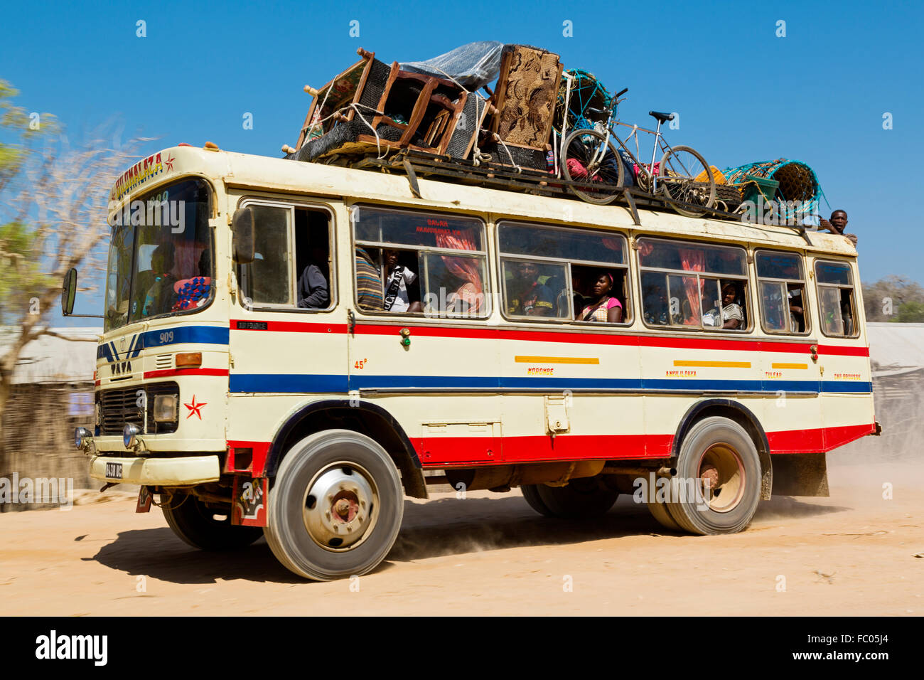 A bush taxi to Ifaty, Madagascar Stock Photo Alamy