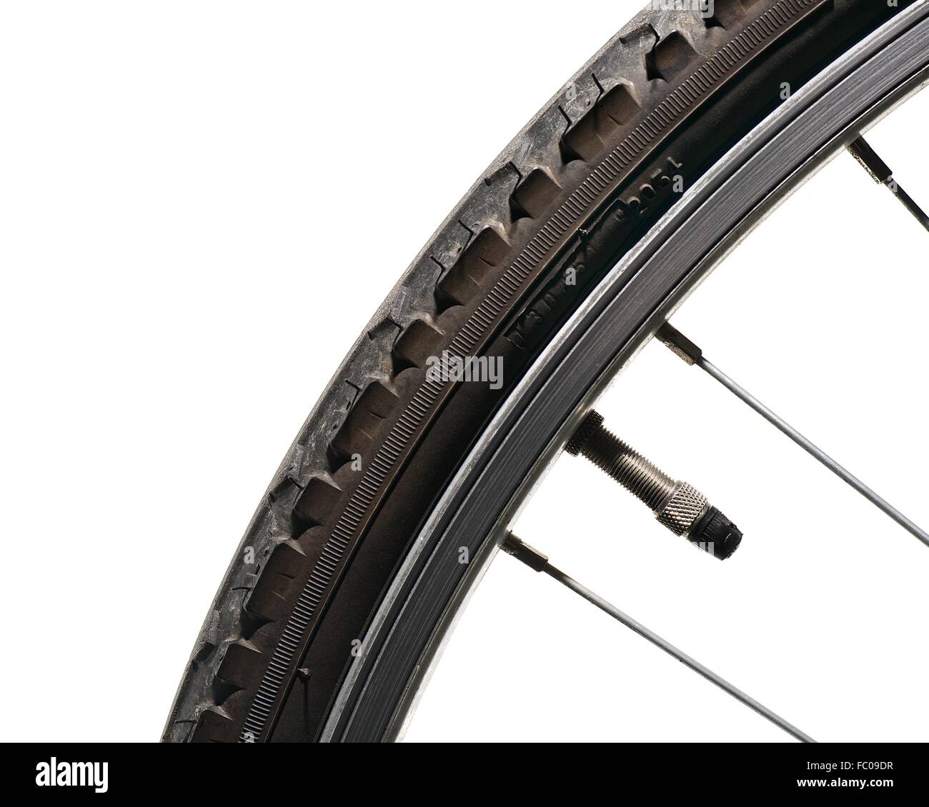 Bicycle Tire Stock Photo