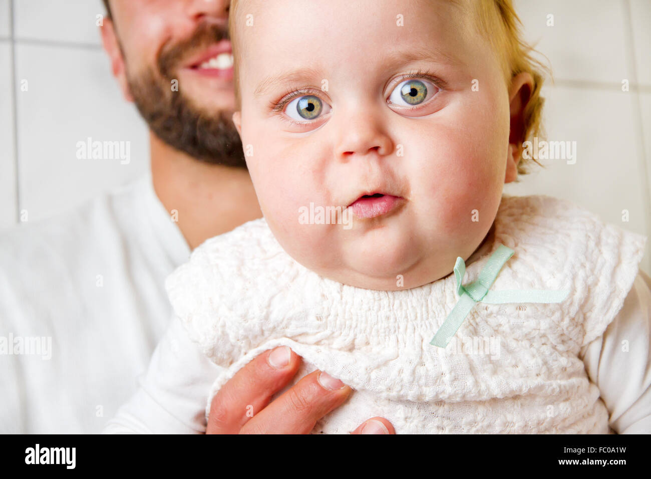 Father and child Stock Photo