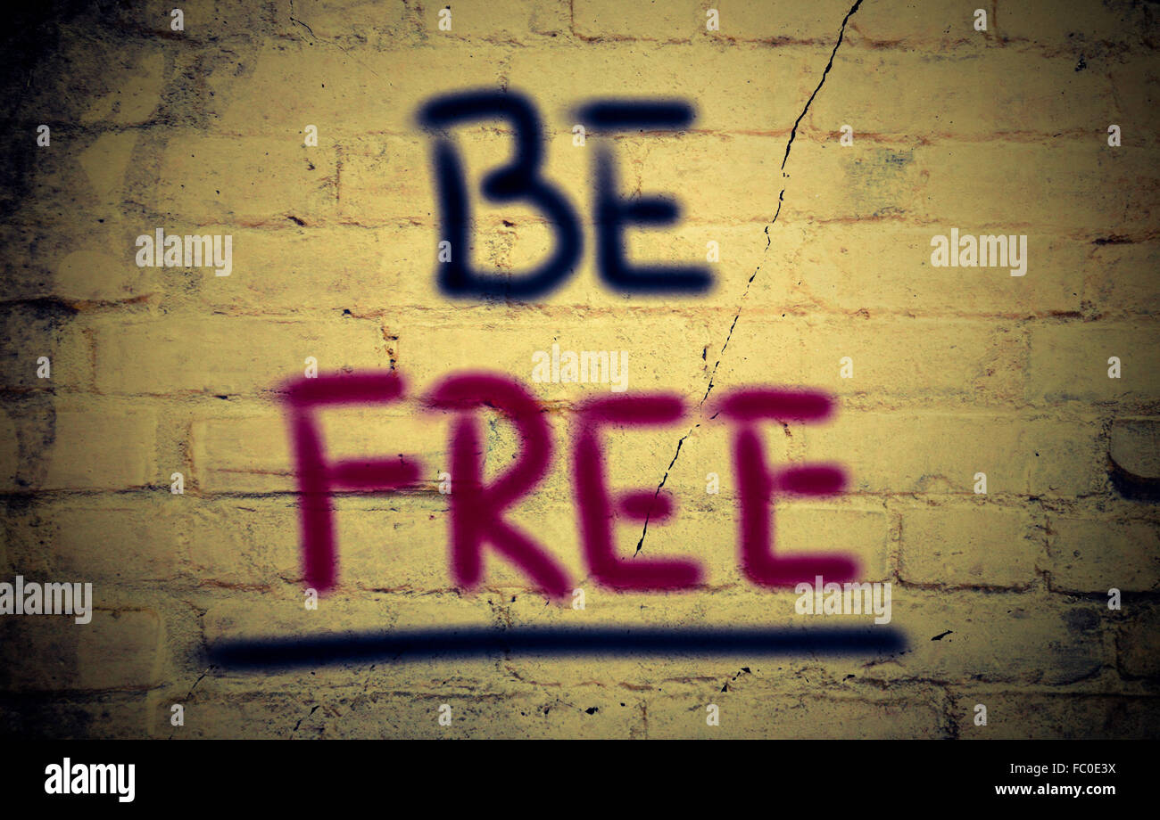 Be Free Concept Stock Photo - Alamy