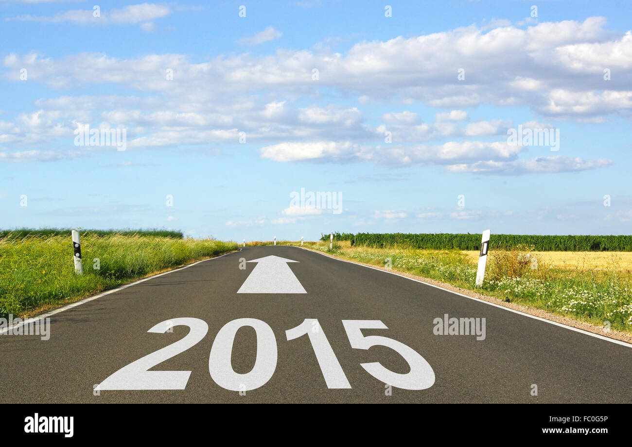2015 - New Year Stock Photo