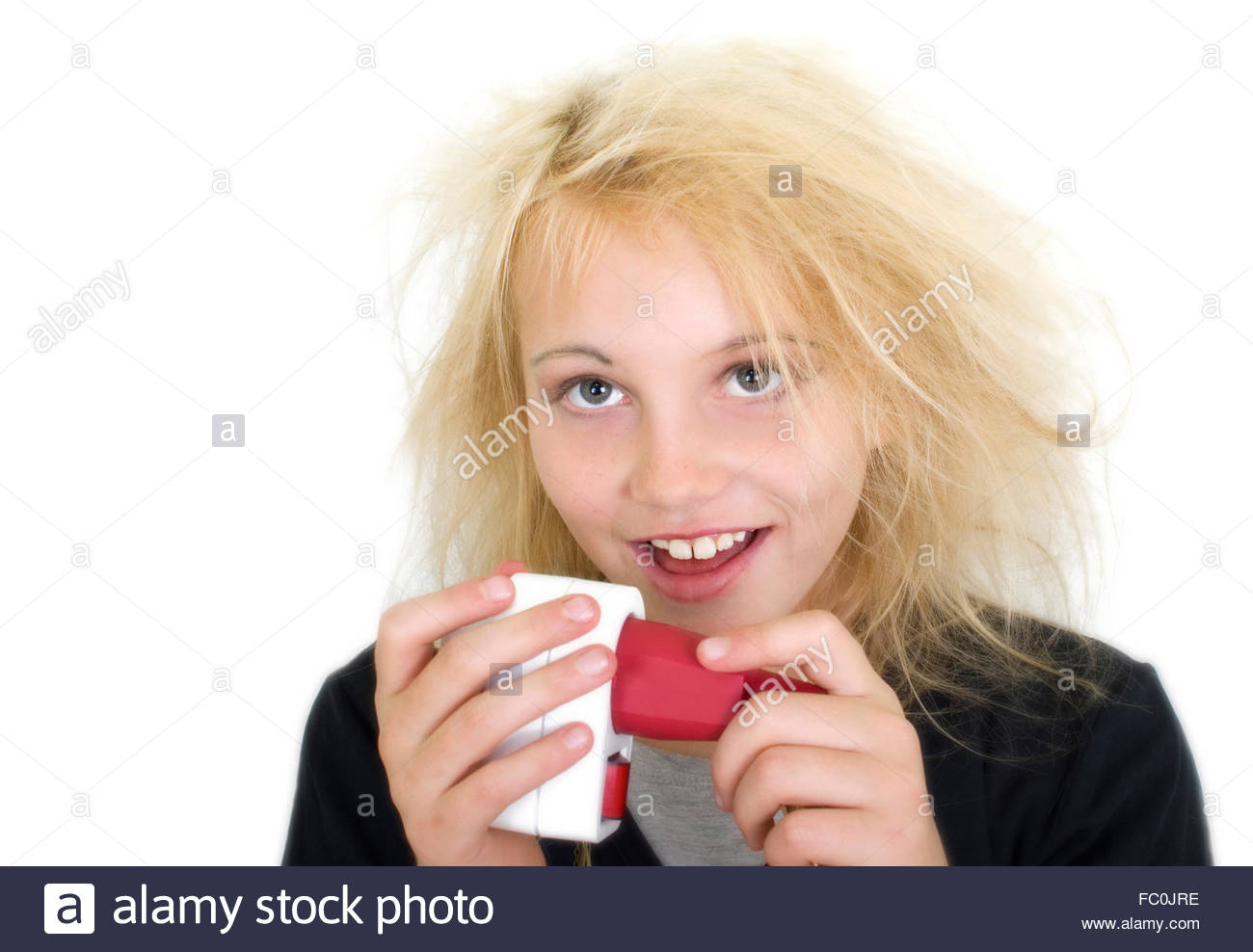 Electric Shock Hair Stock Photos Electric Shock Hair Stock