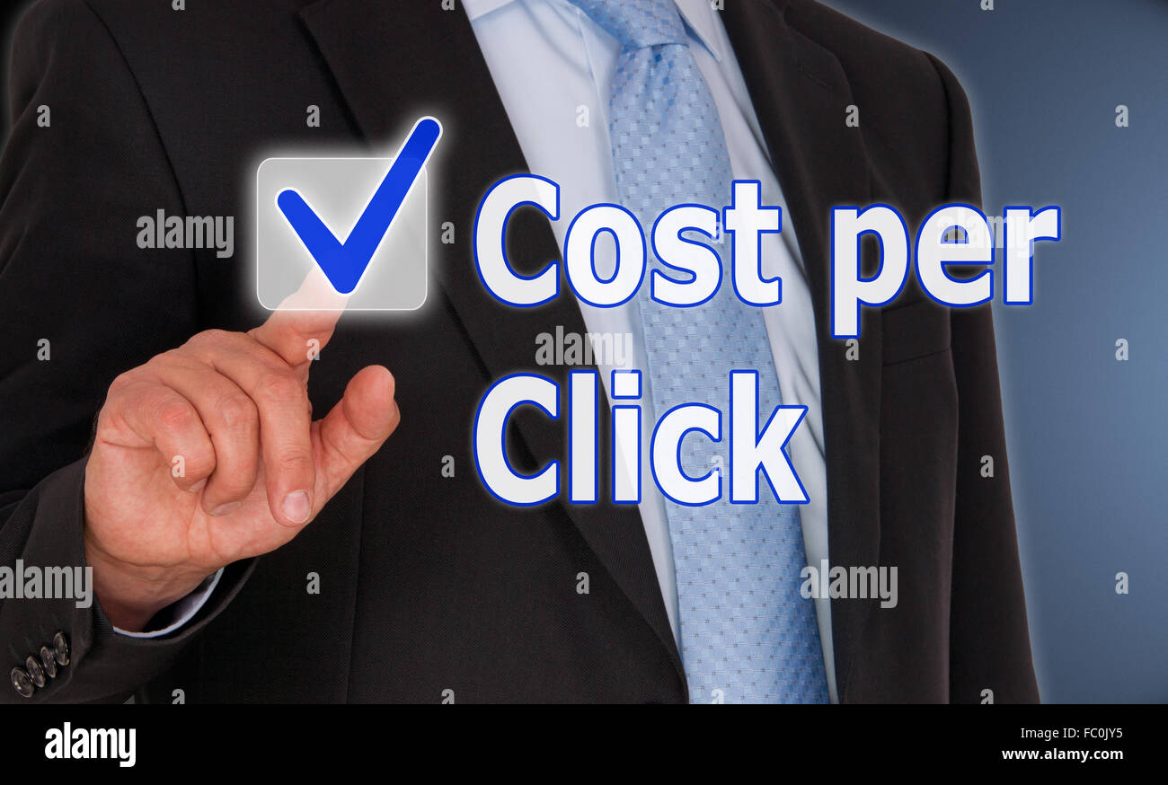 Cost per Click Stock Photo Alamy