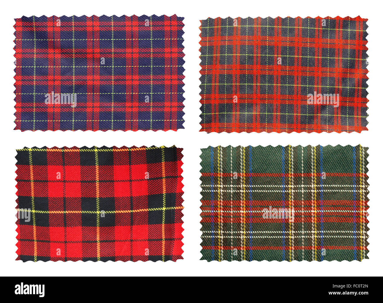 Tweed Check Fabric Swatches, Up to 500 Tartans