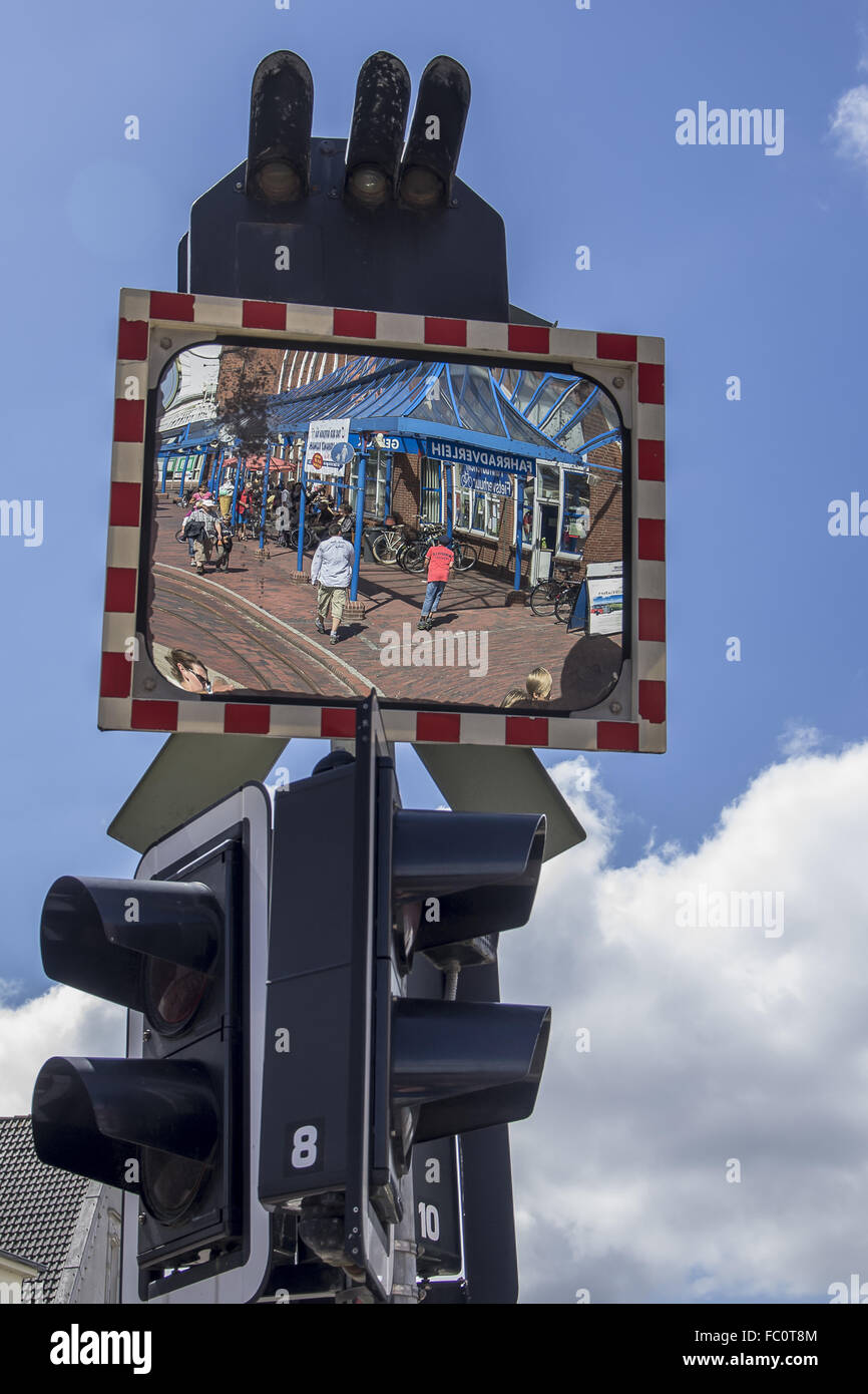 signal post Stock Photo