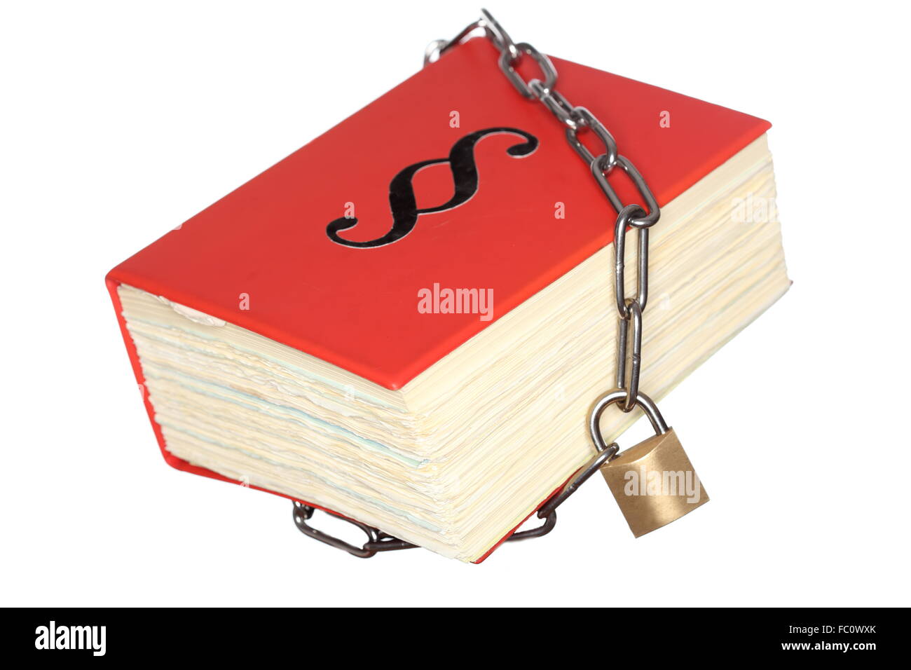 protected book Stock Photo