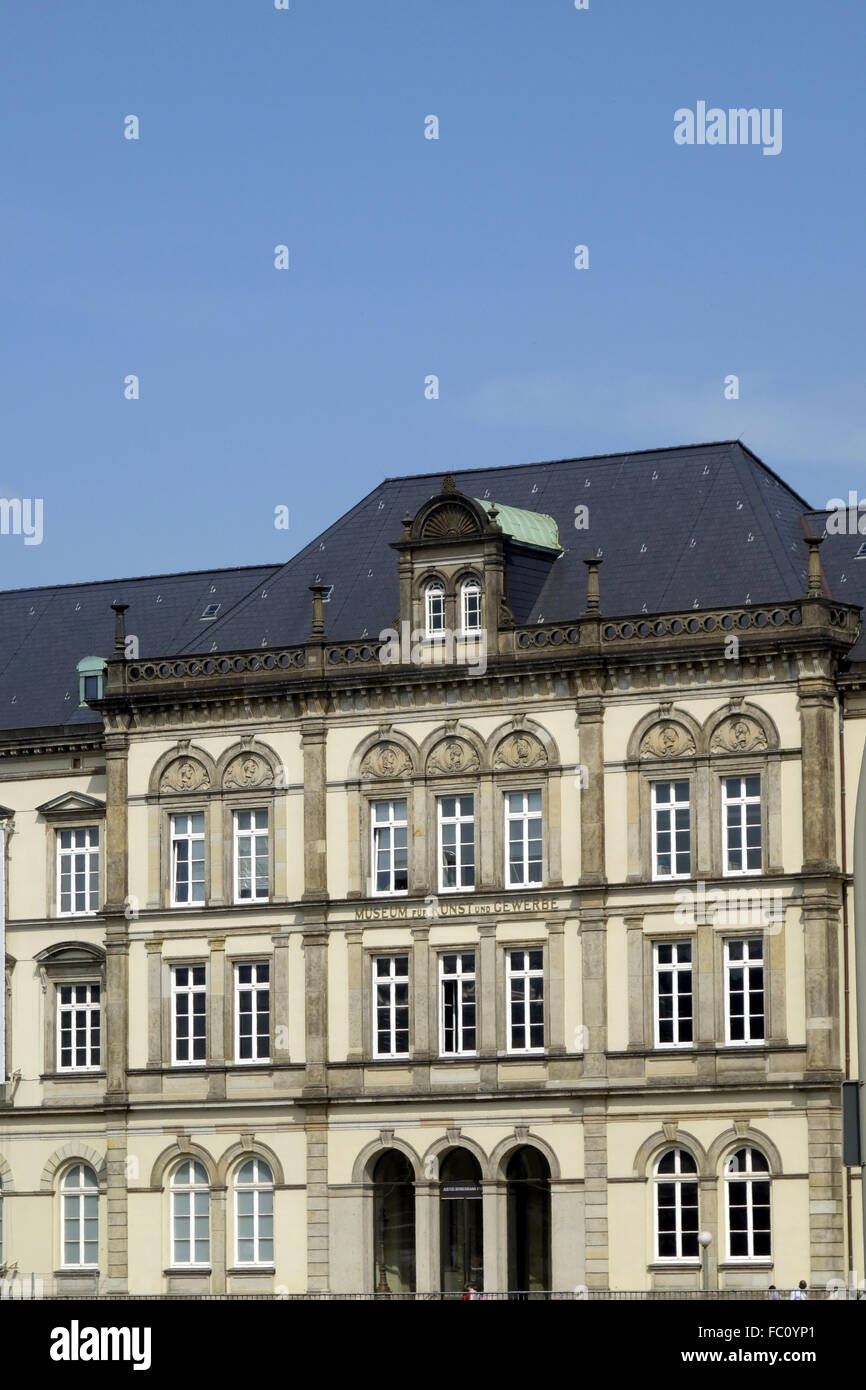 Museum of Applied Arts Hamburg Stock Photo