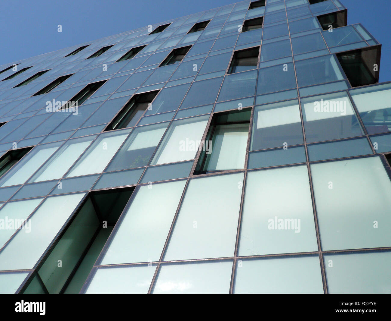 edge of office building at day Stock Photo - Alamy