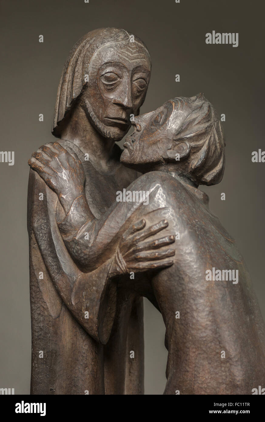 Ernst Barlach - The reunion Stock Photo