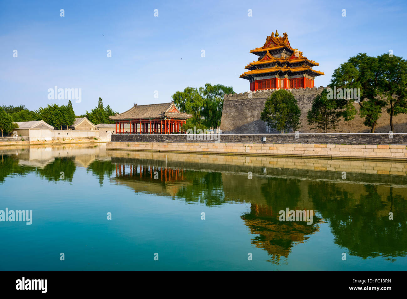 Forbidden City of Beijing, China. Stock Photo
