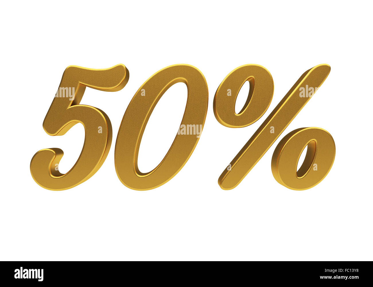 3D 50 Percent Isolated Stock Photo Alamy 3d-50-percent-isolated-stock-photo-alamy