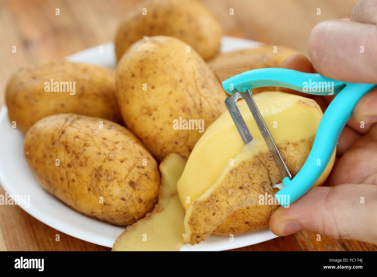 Peeling potato knife hires stock photography and images Alamy