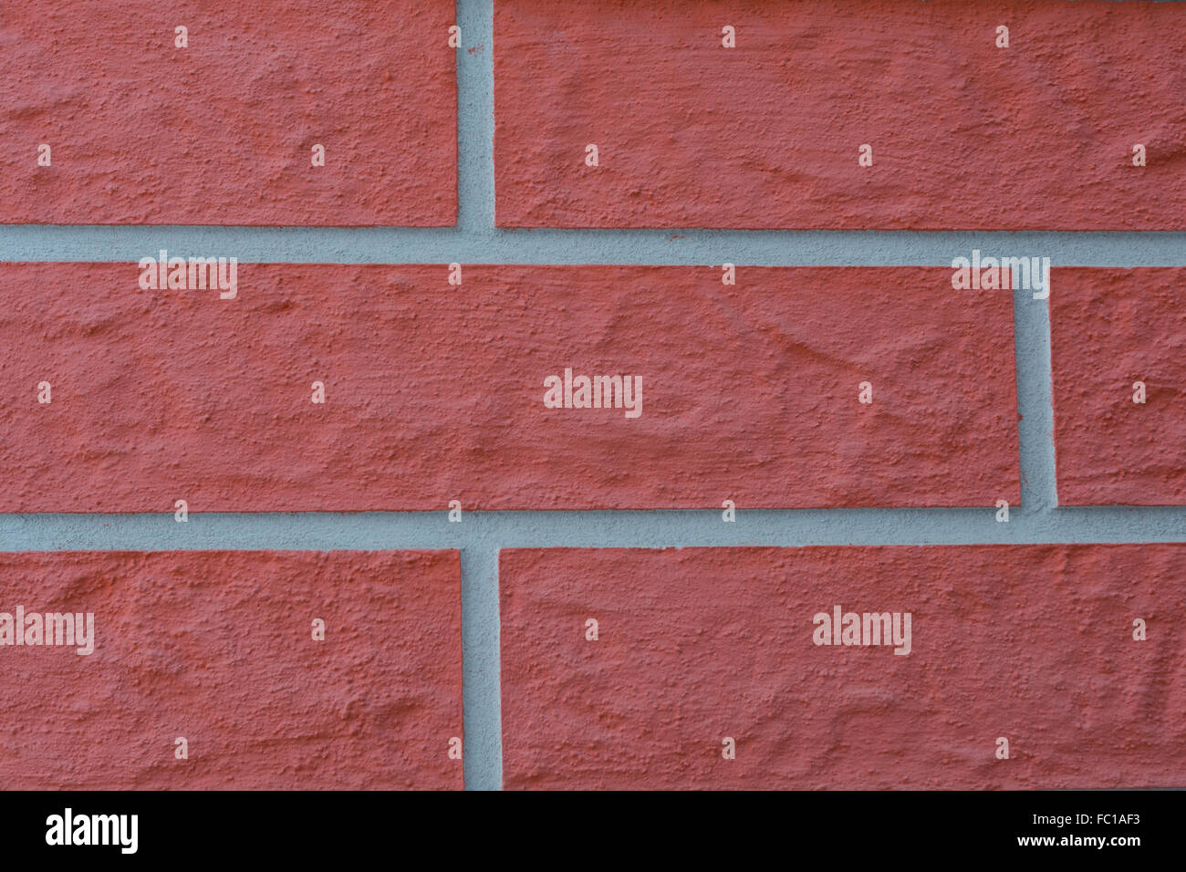 Close-up of a brick wall pattern Stock Photo