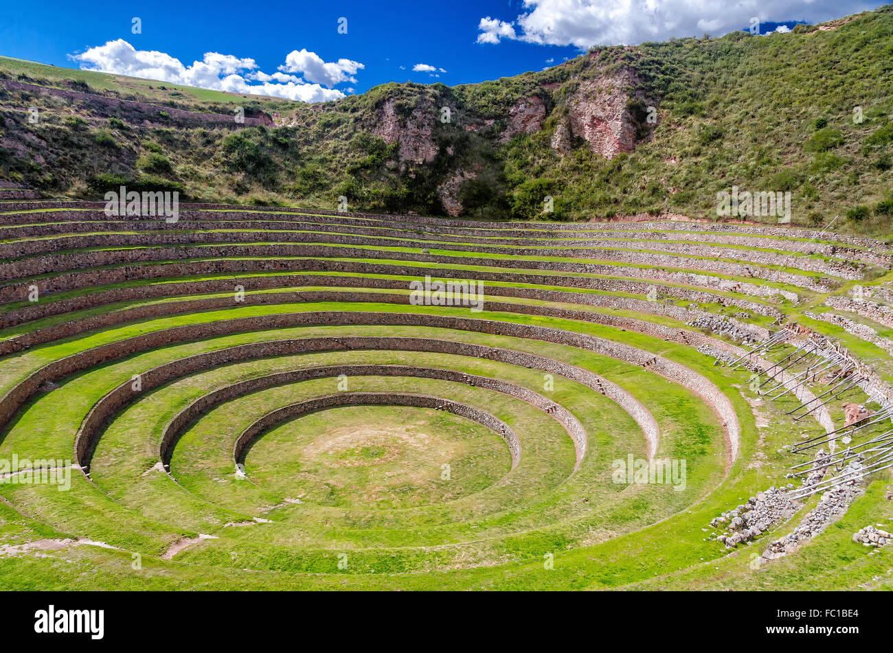 Ruins moray in peru in hi res stock photography and images Alamy