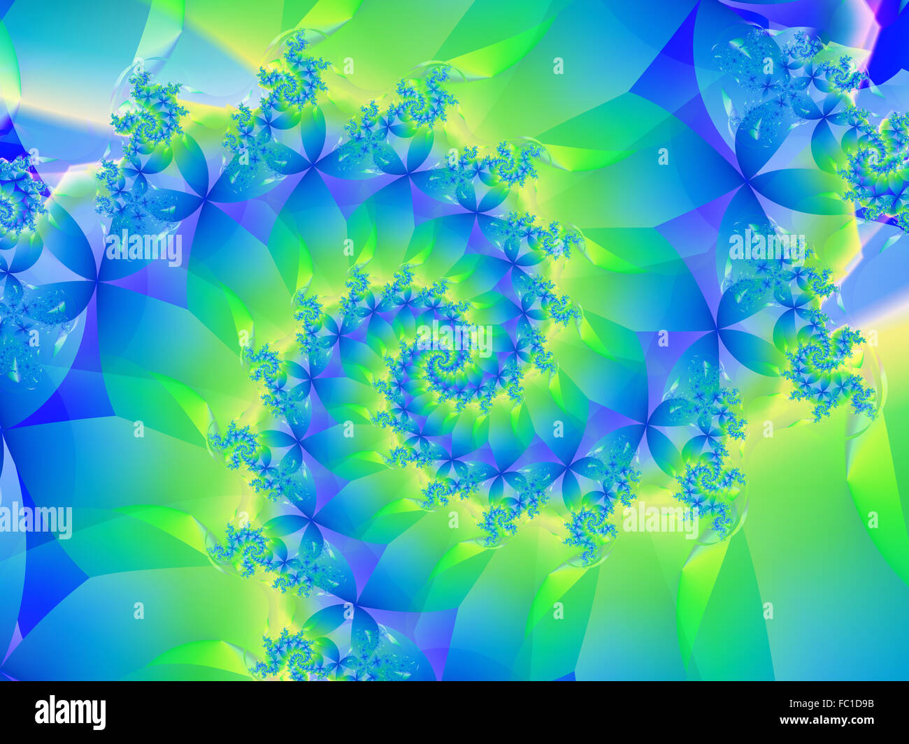 Colorful Fractal Spiral Background Texture Stock Photo - Alamy