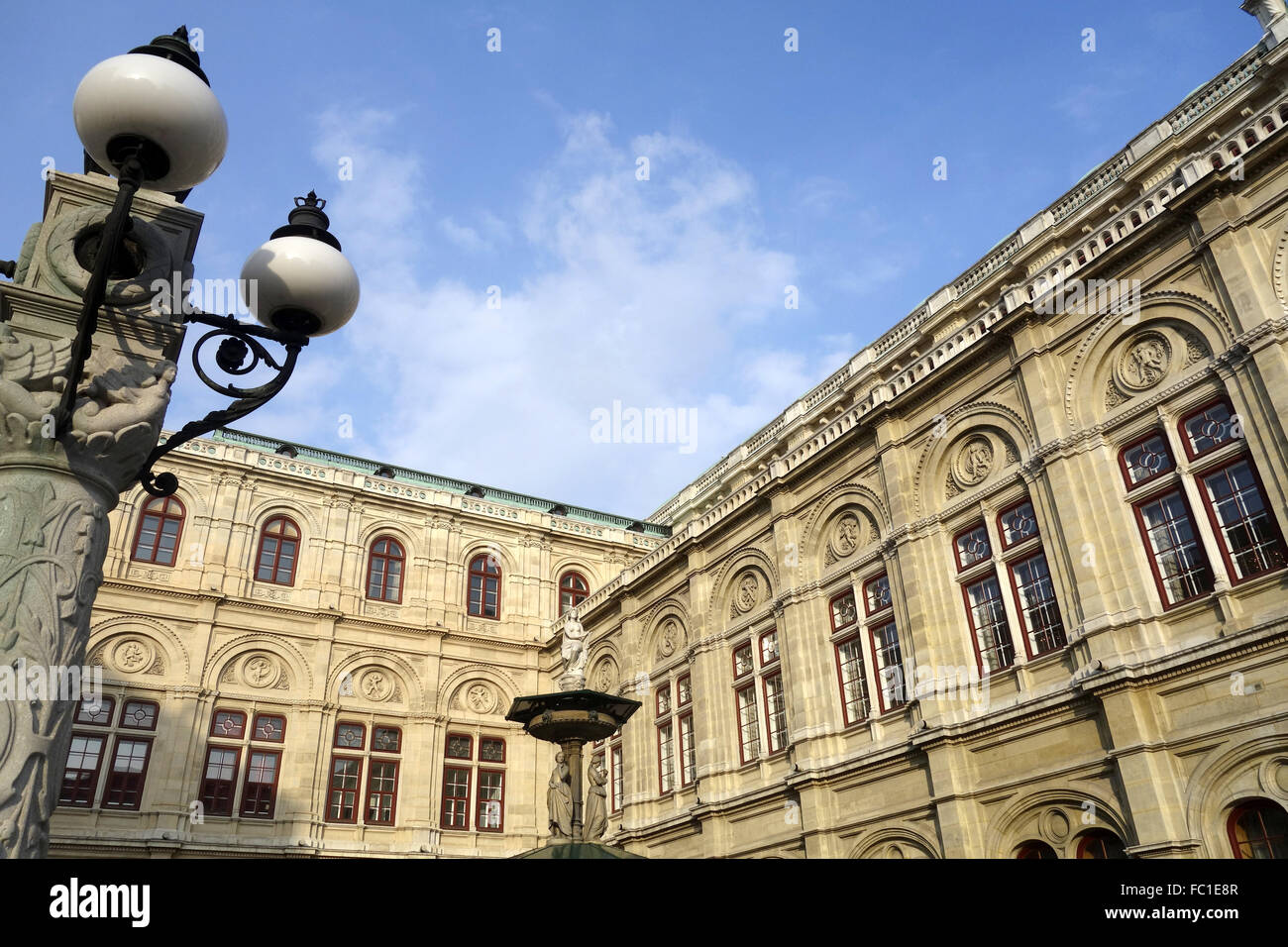 vienna state opera Stock Photo