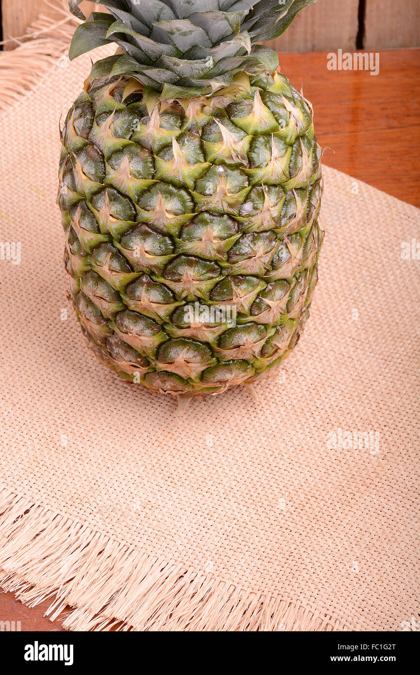 fresh pineapple Stock Photo