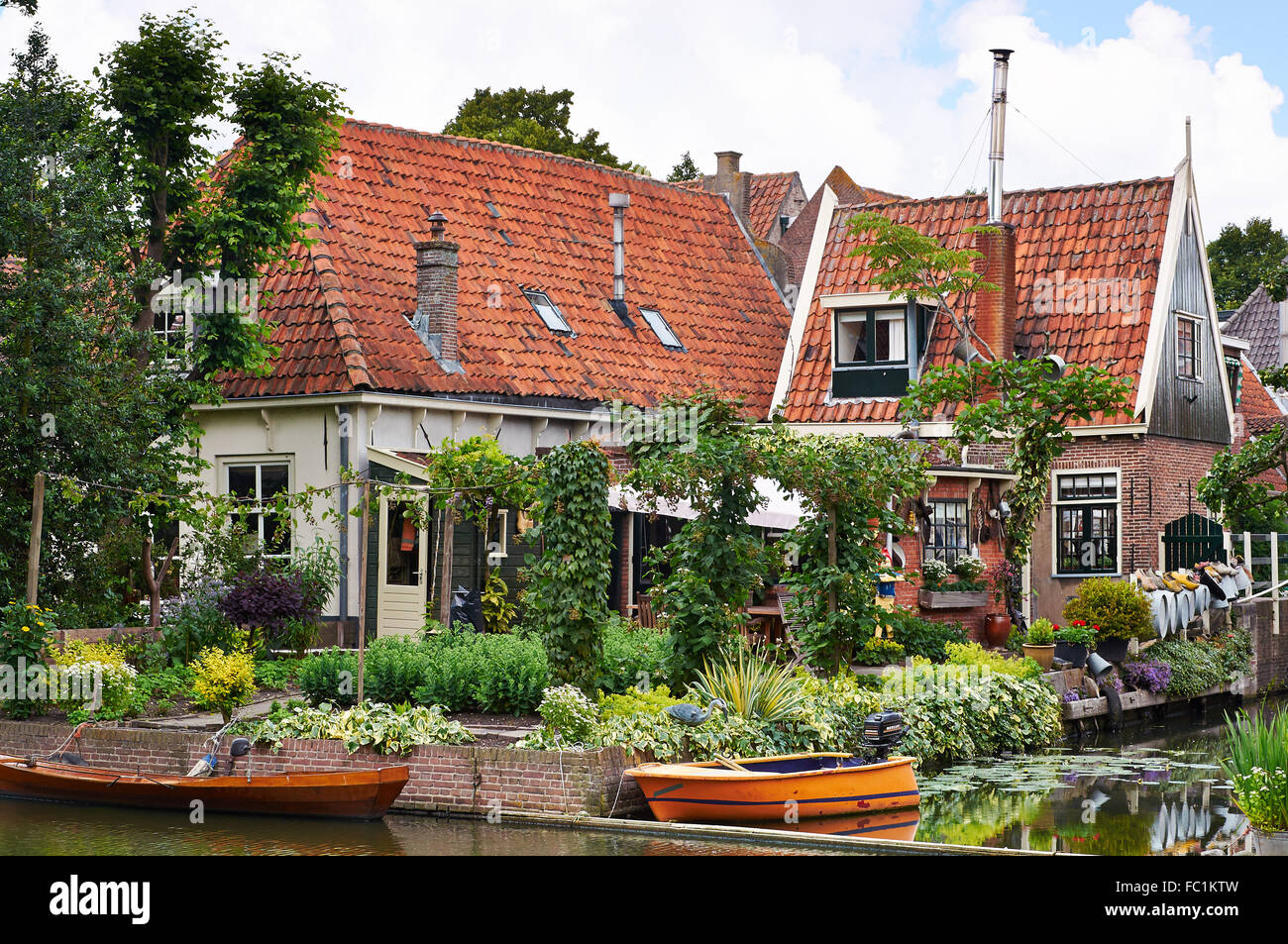 House in Edam, North-Holland, The Netherlands Stock Photo