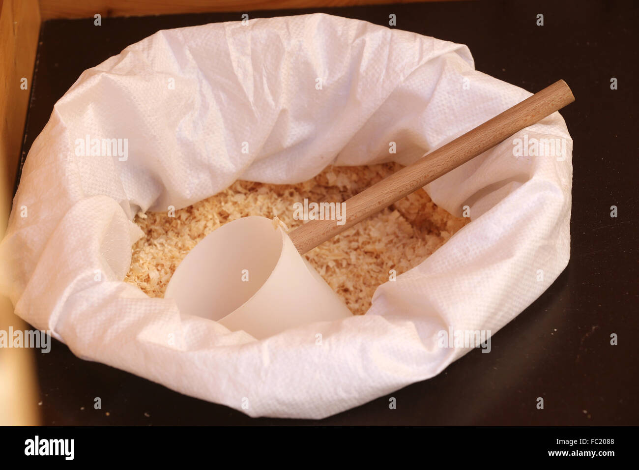 Compost composting toilet sawdust hires stock photography and images