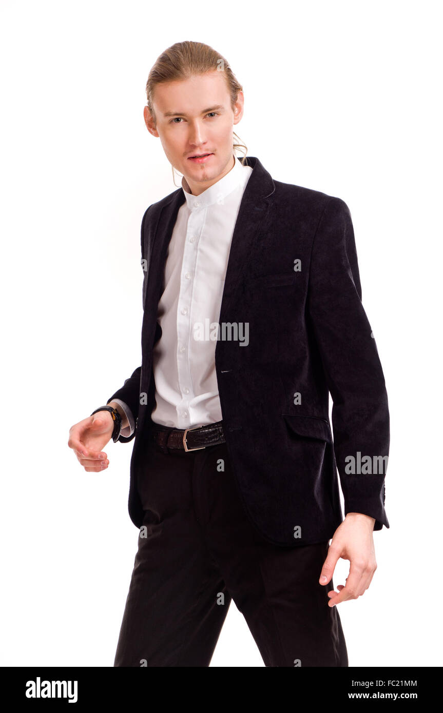 man in business suit Stock Photo - Alamy