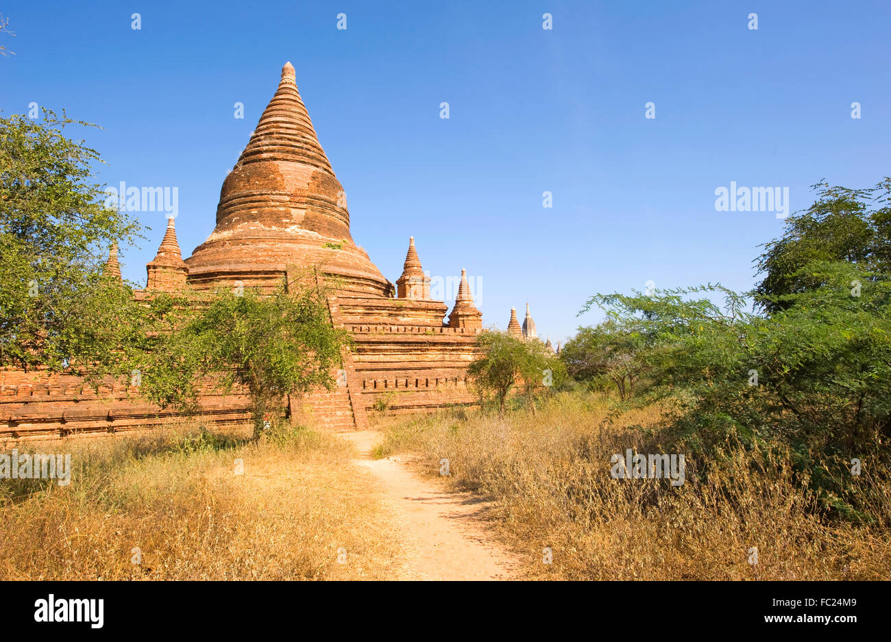 Khymin-Gha pagoda, in Bagan, Myanmar Stock Photo