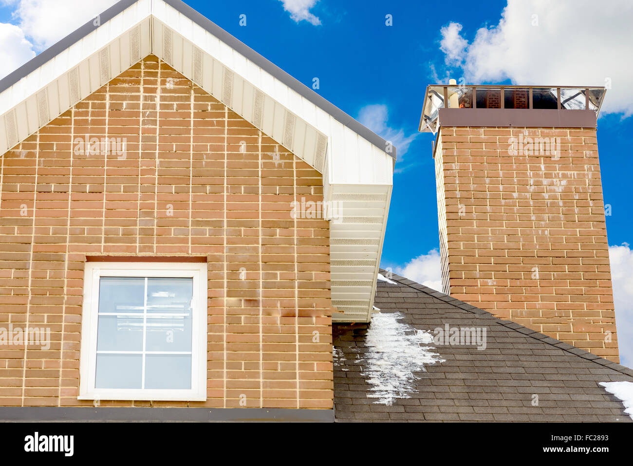 pipe on the roof Stock Photo Alamy