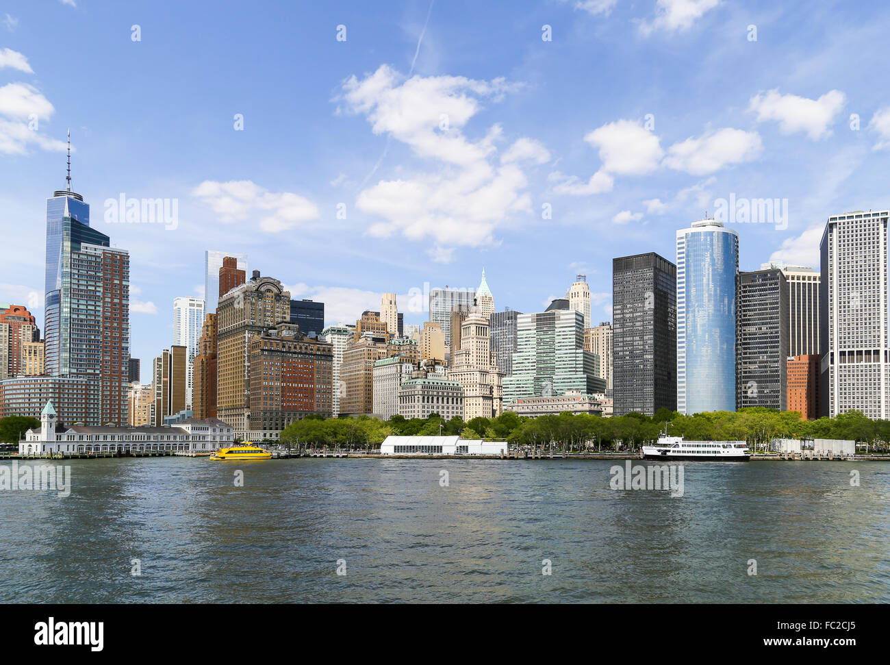 New York City Downtown Stock Photo - Alamy