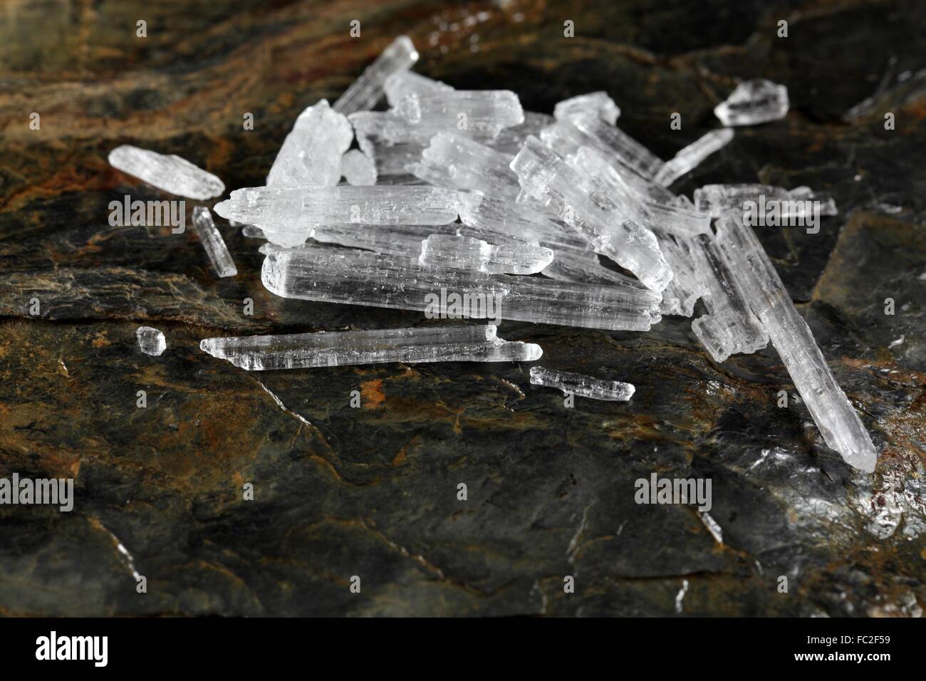 Menthol crystals hi-res stock photography and images - Alamy