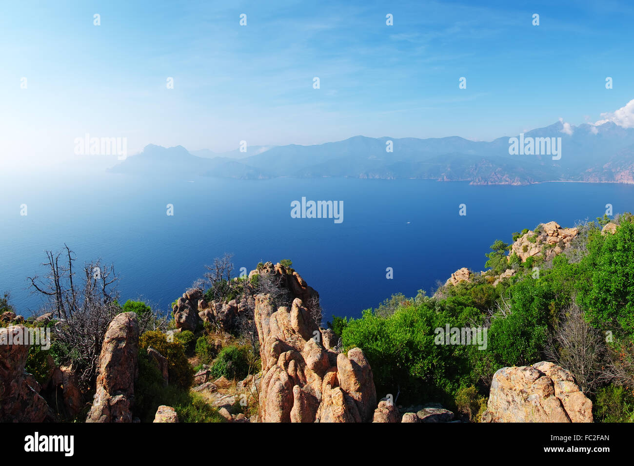 Calanches de Piana - Corsica Stock Photo - Alamy