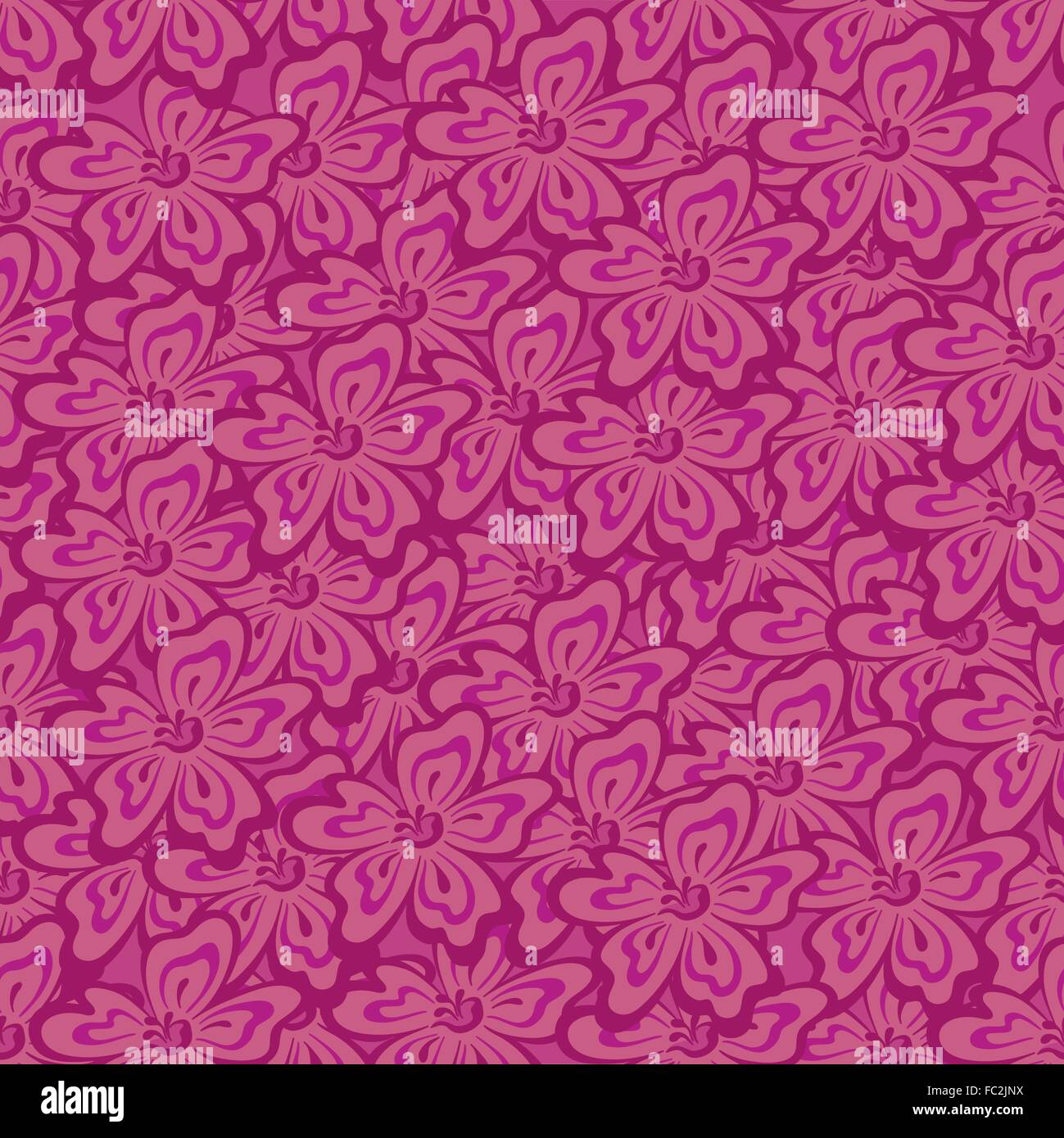 Seamless Flower Background Stock Vector Image & Art - Alamy