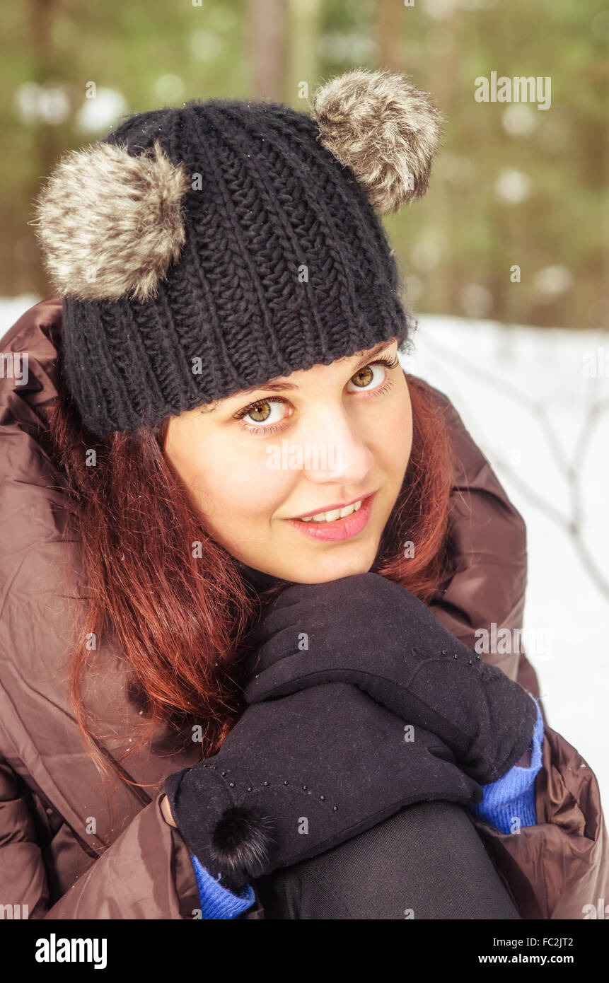 Portrait of the charming young woman Stock Photo - Alamy