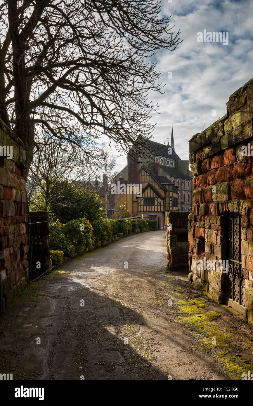 Shrewsbury town centre hi-res stock photography and images - Alamy