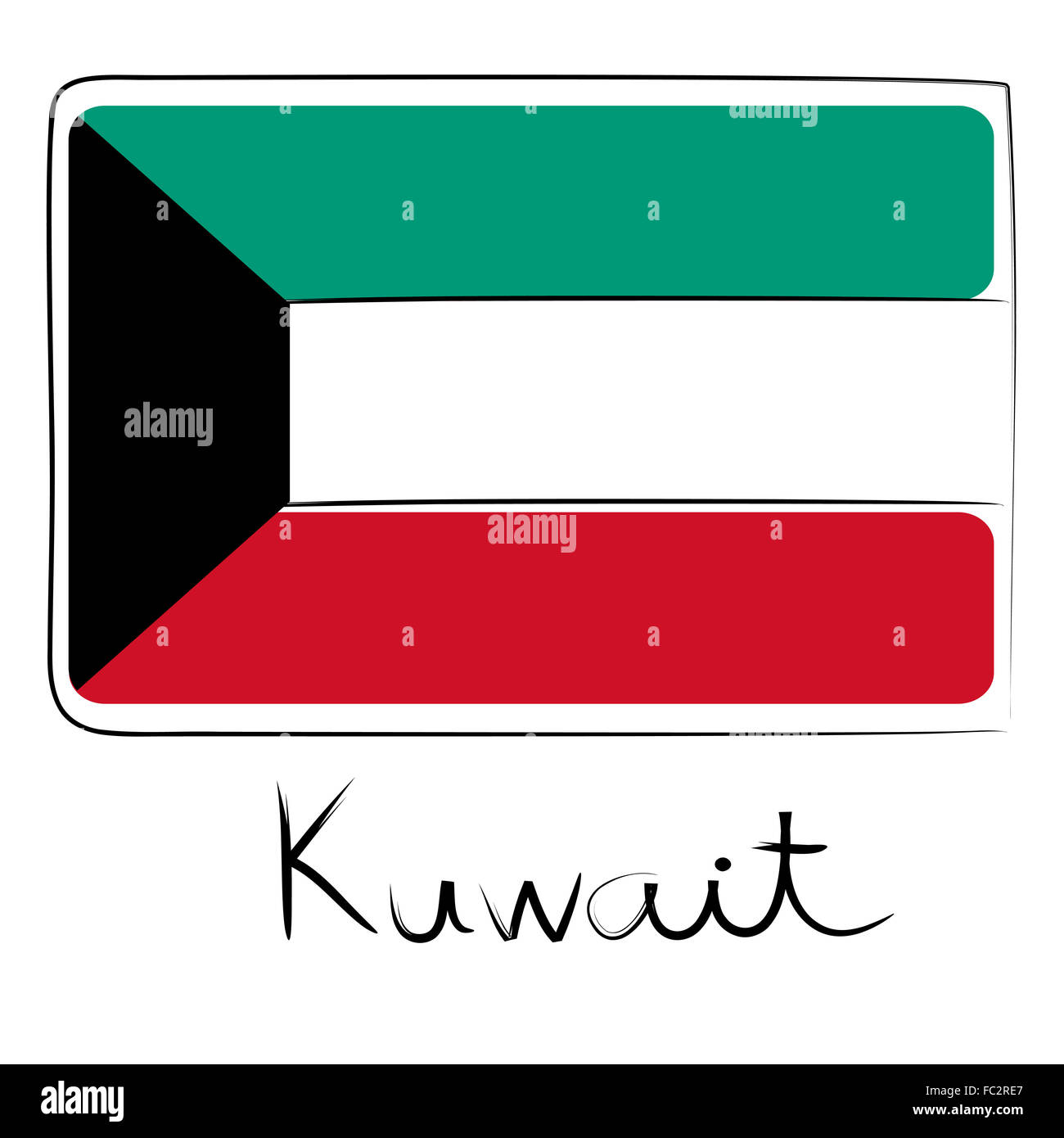 Kuwait stamp hires stock photography and images Alamy