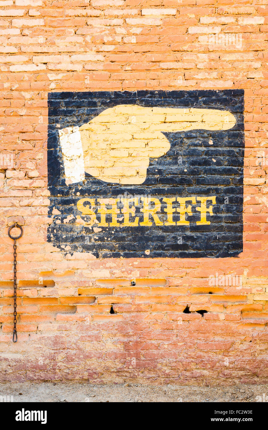 Sheriff Stock Photo