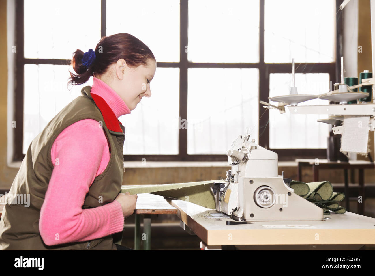 Labour smiling person hi-res stock photography and images - Alamy