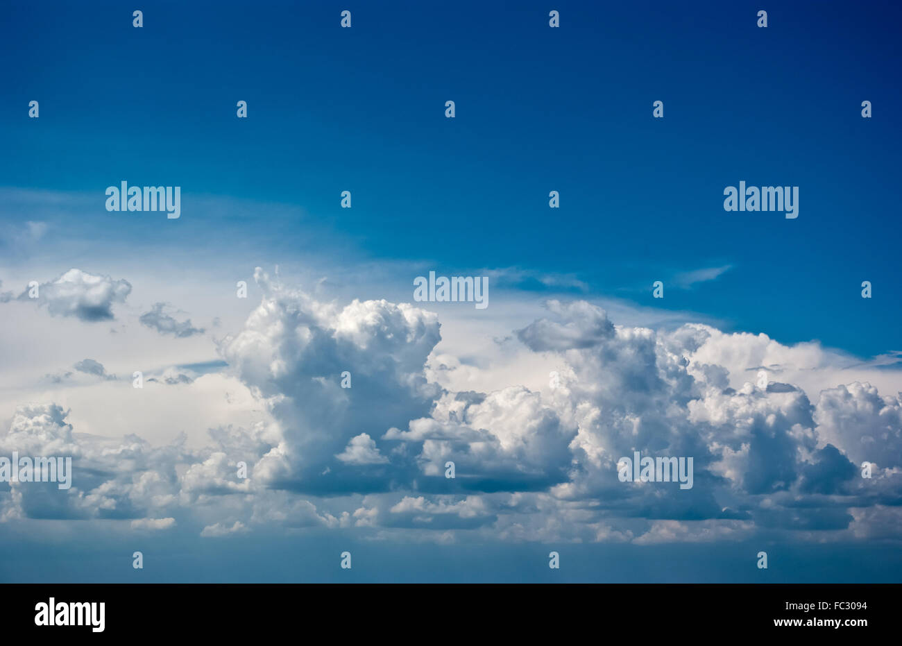 Beautiful sky with white clouds hi-res stock photography and images - Alamy