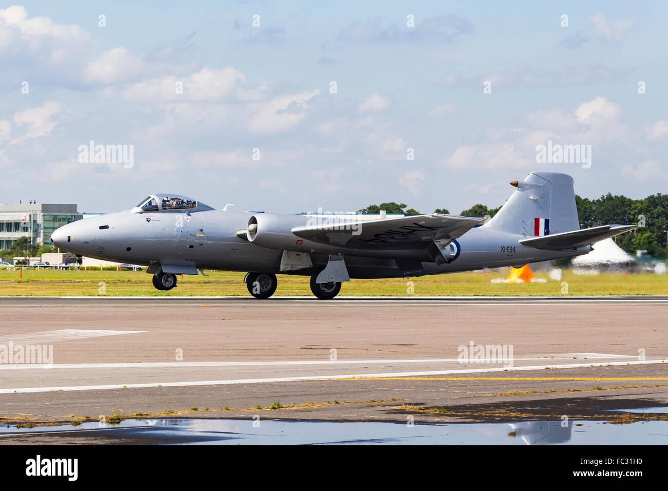 English Electric Canberra PR9, Farnborough International Airshow, Farnborough Airport, Rushmoor, Hampshire, England Stock Photo