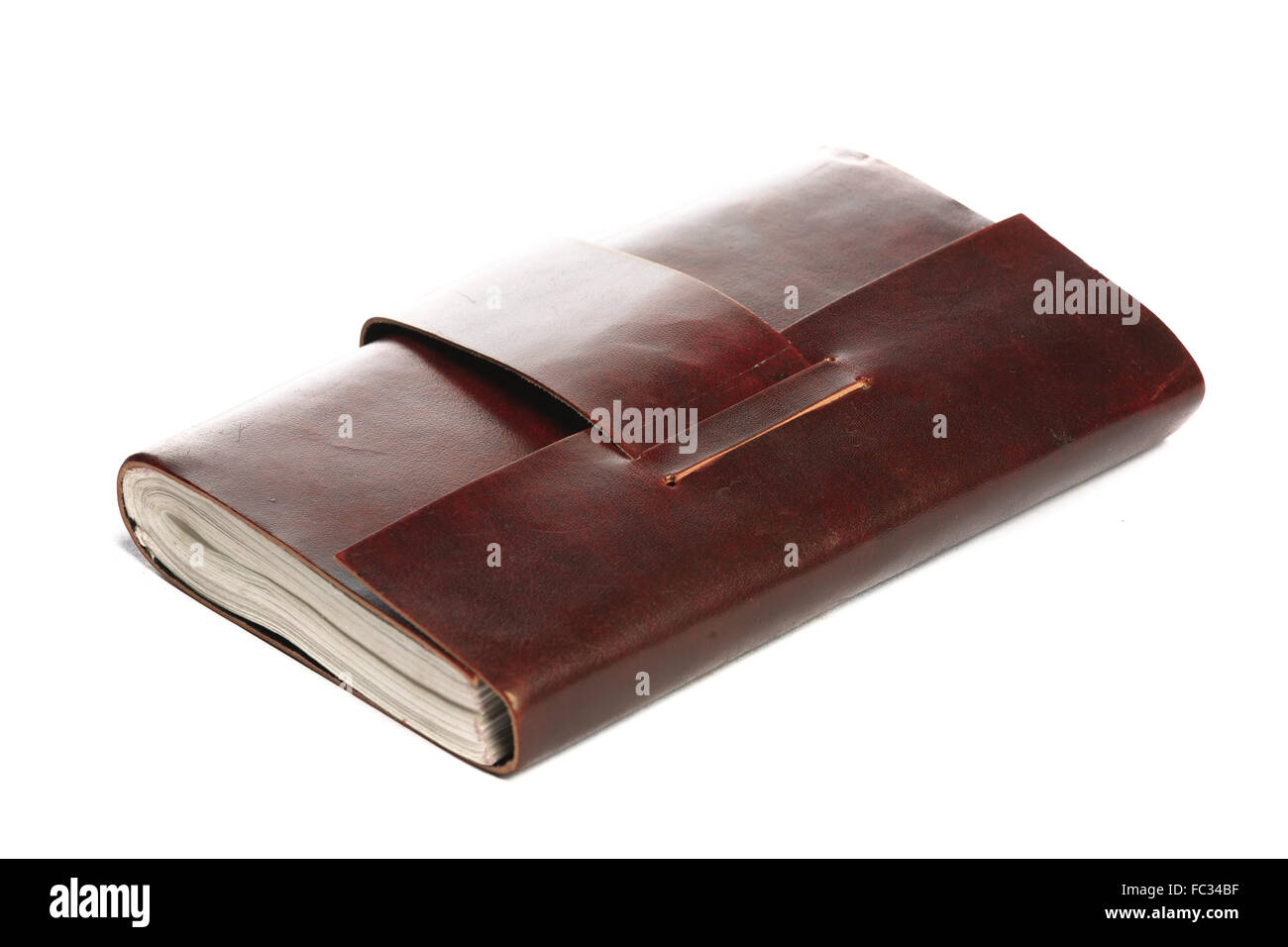 Notebook on the white background Stock Photo - Alamy