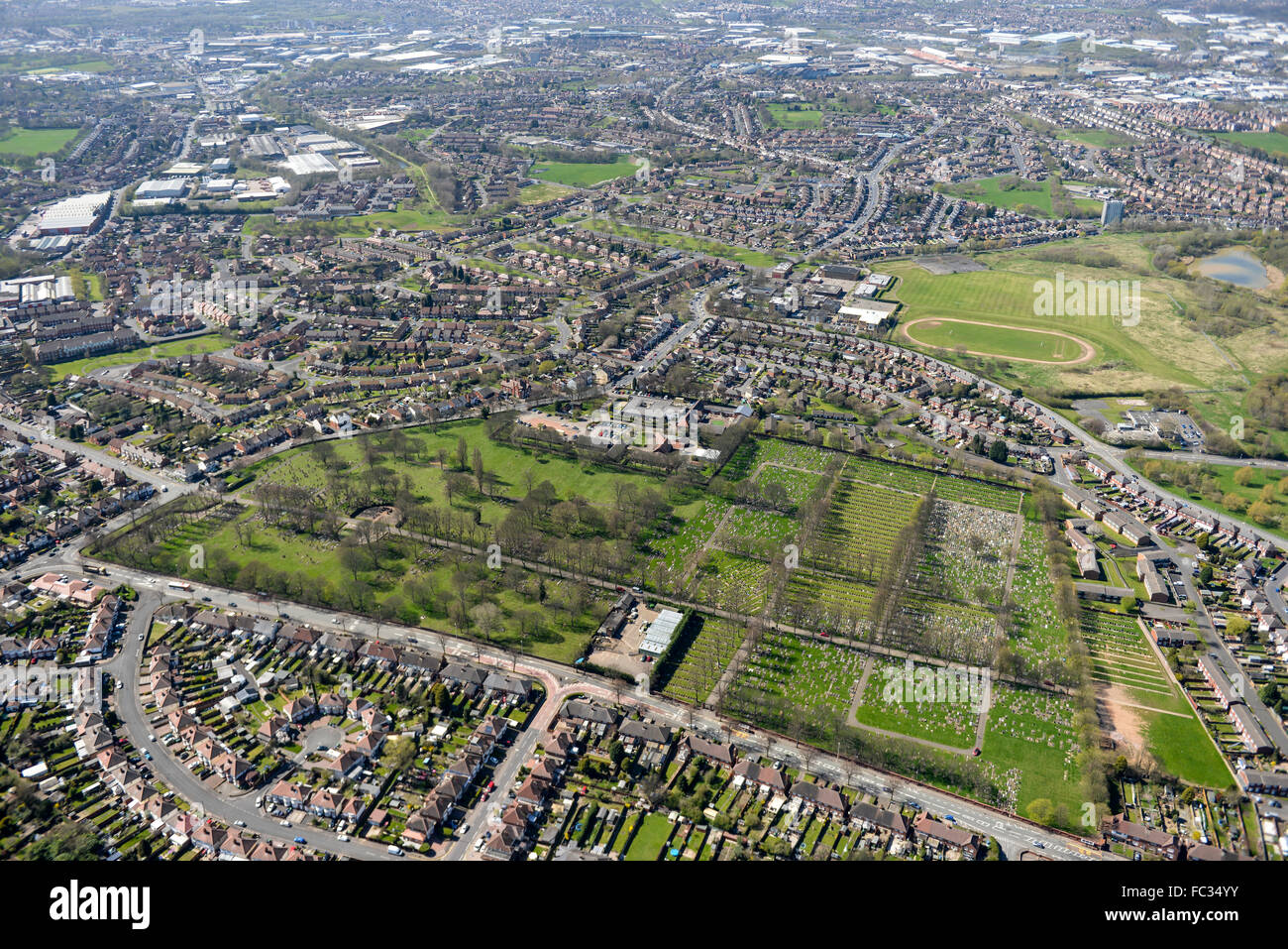 Aerial view vicinity heath lane hires stock photography and images Alamy