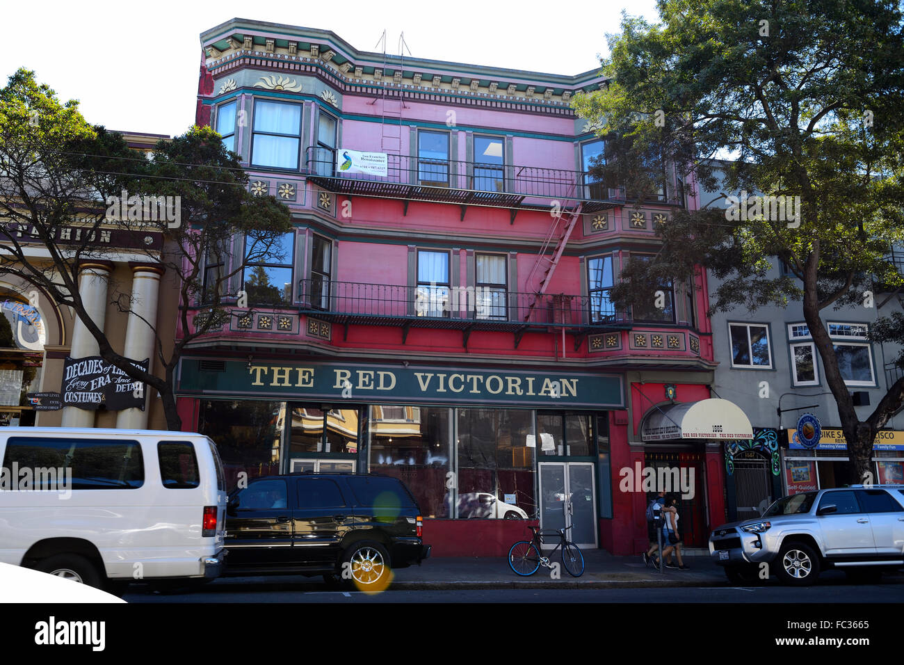 The Red Victorian Cafe In Haight Ashbury District Of San Francisco FC3665 