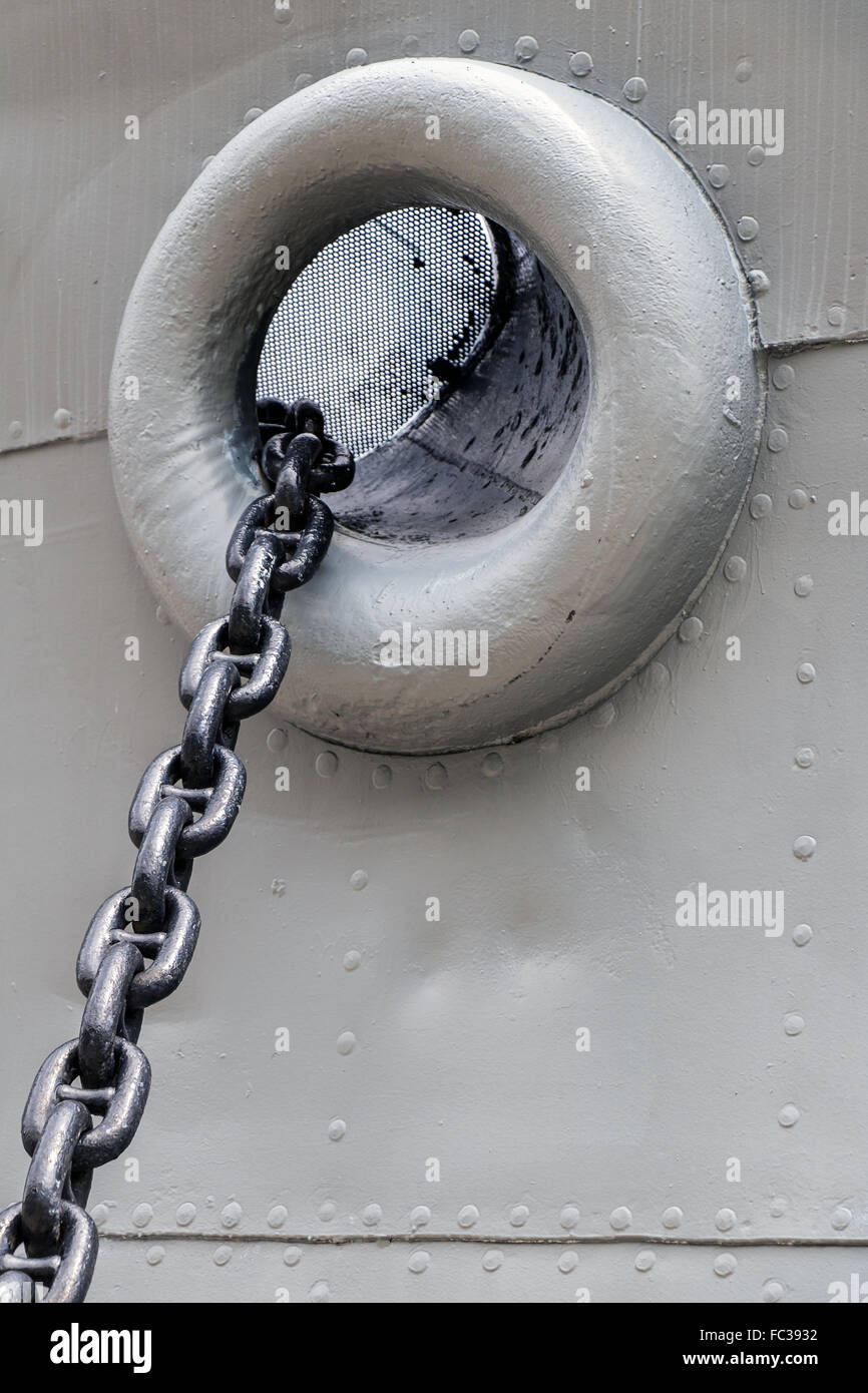 Chain Hole High Resolution Stock Photography and Images Alamy