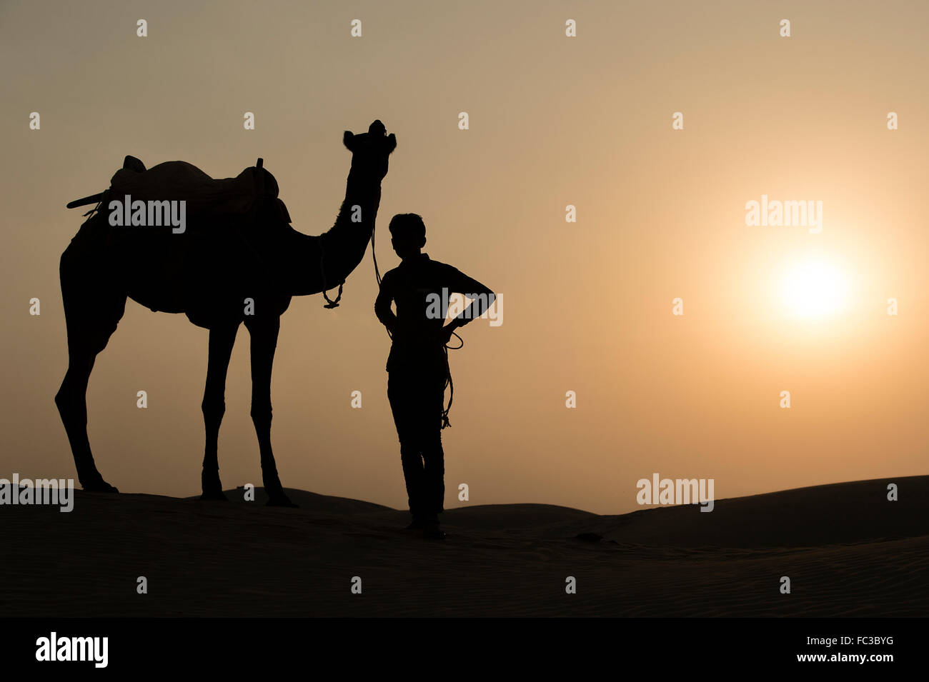 Boy riding camel hi-res stock photography and images - Alamy