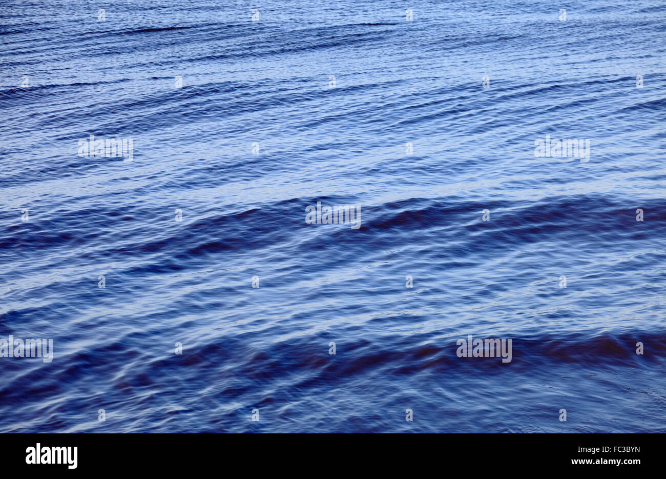The surface of the sea. Stock Photo