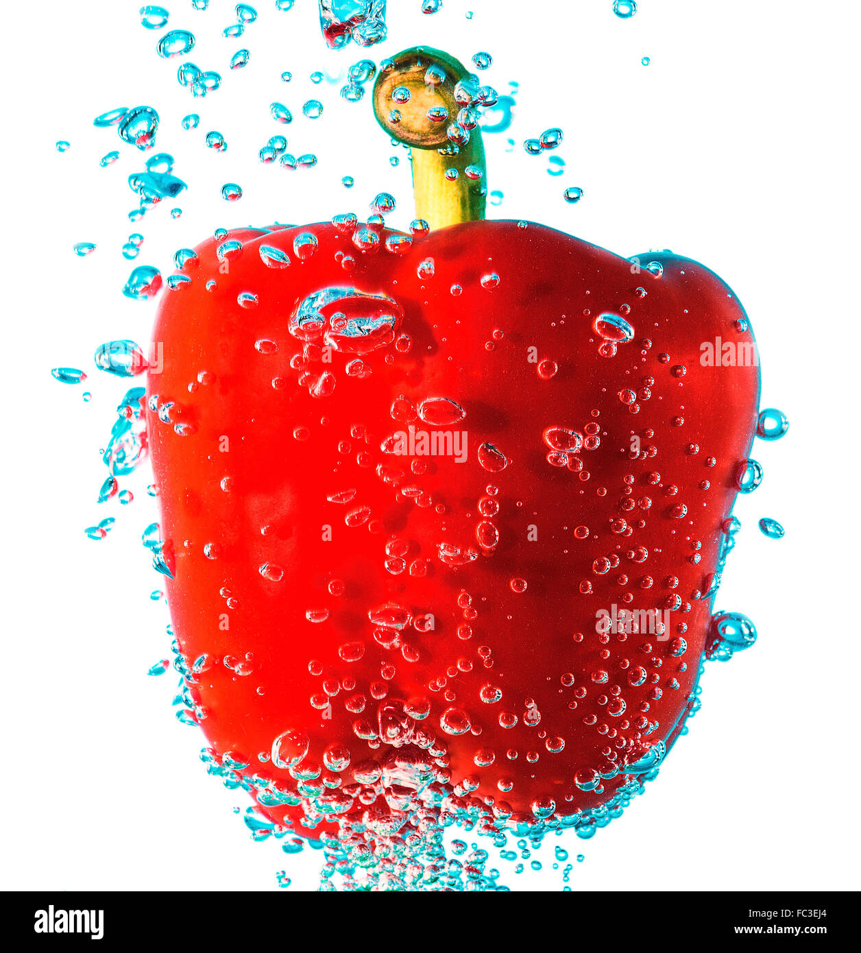 Paprika in water Stock Photo Alamy