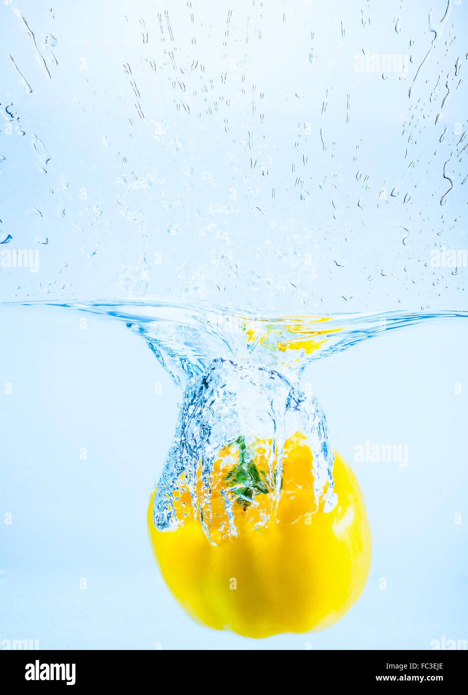 Paprika in water Stock Photo Alamy