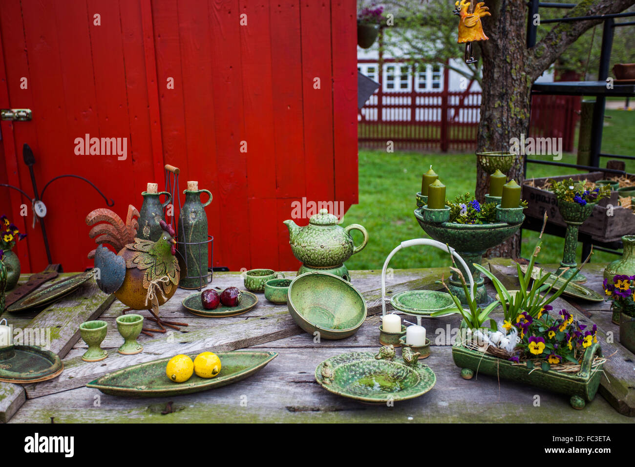 table of mecklenburg Stock Photo