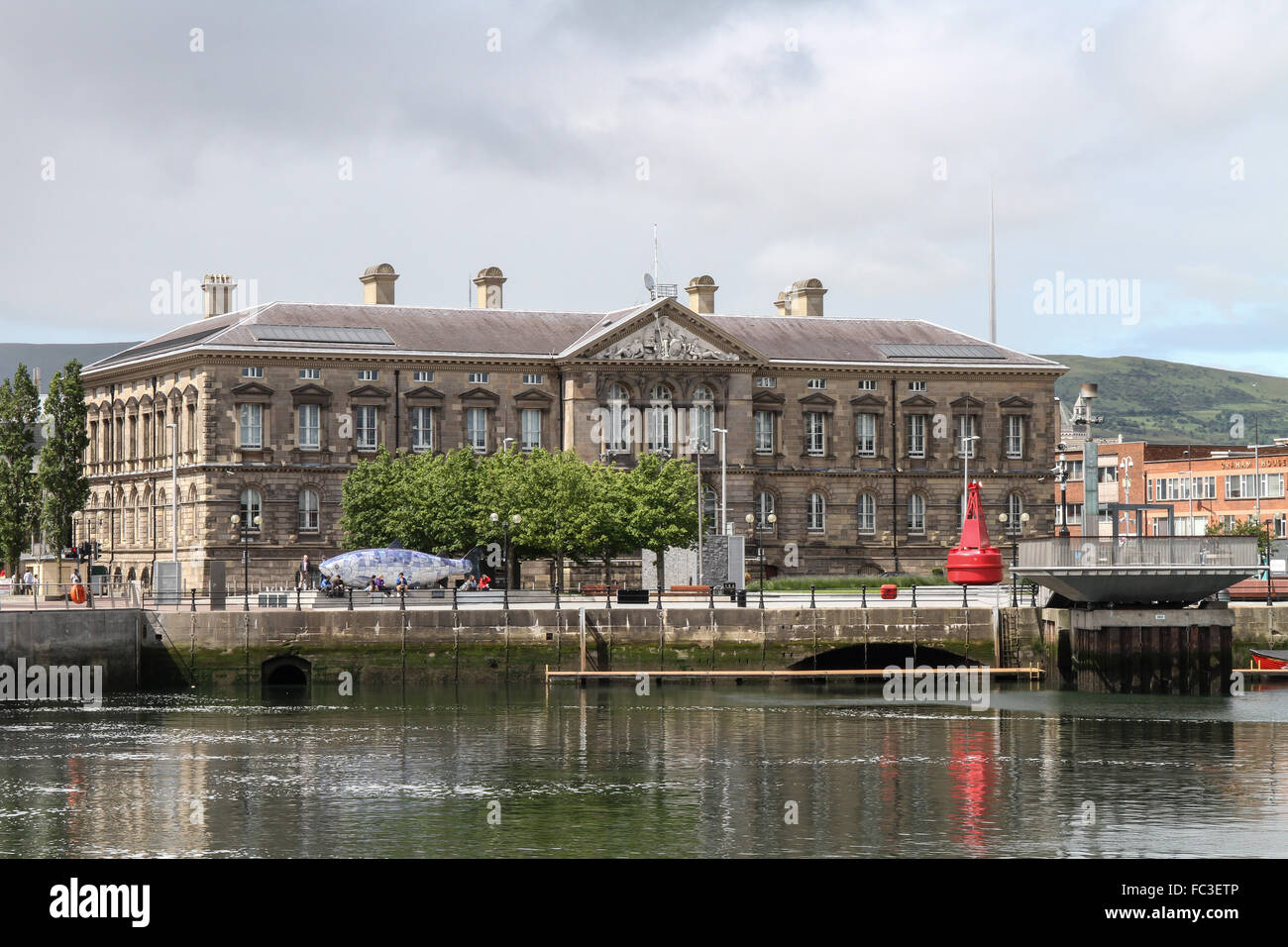 The Custom House Belfast built by Charles Lanyon Stock Photo Alamy