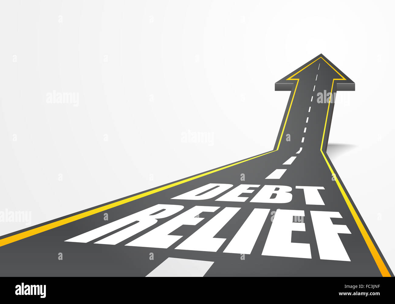 Debt Relief Stock Photo