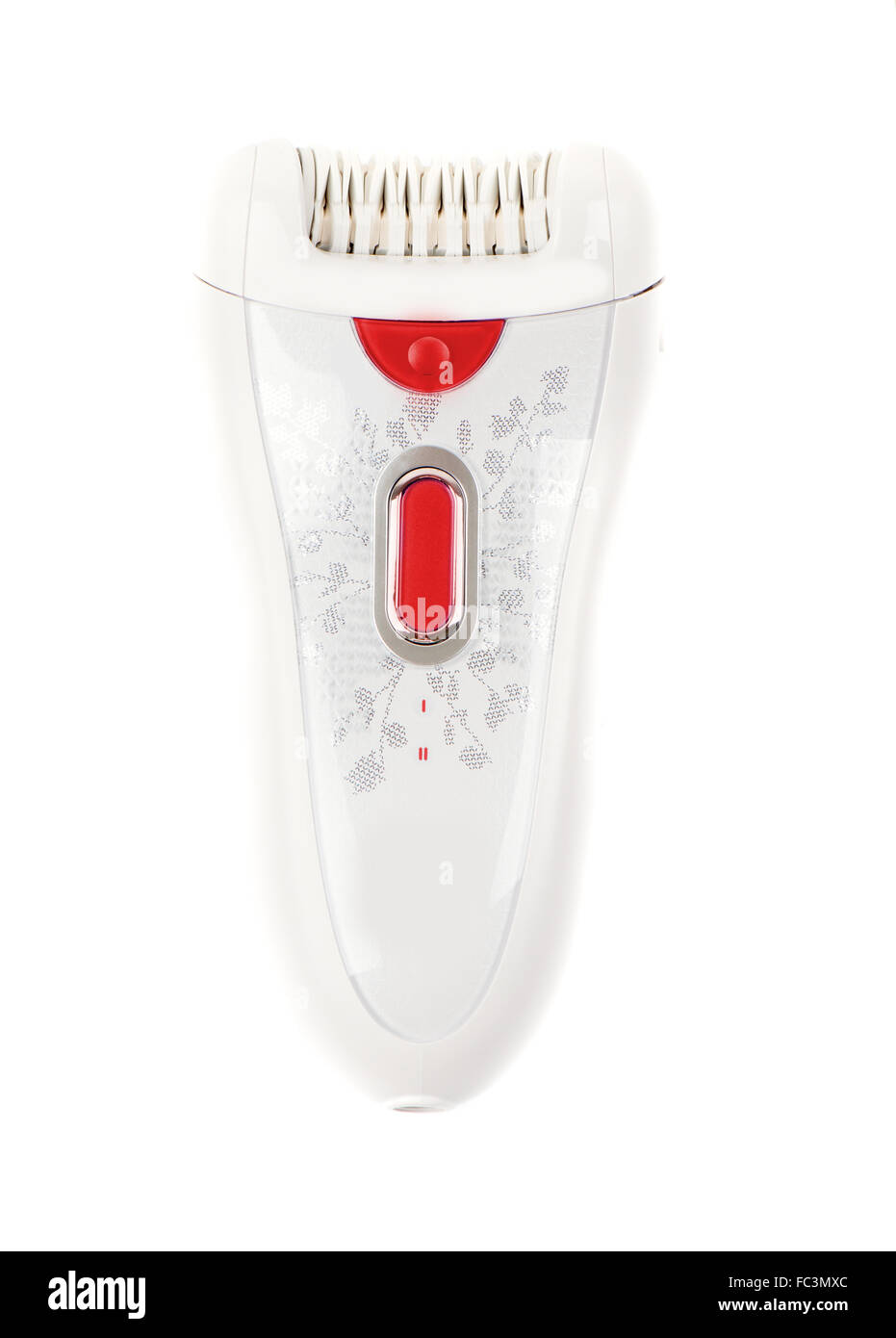 epilator isolated color red Stock Photo Alamy